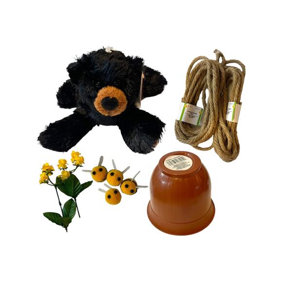DIY Bear Beehive Craft Kit - Create Your Own Adorable Bear & Beehive Decoration - Picture 2 of 12